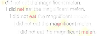 I will not eat the magnificent Melon. (Home page.)